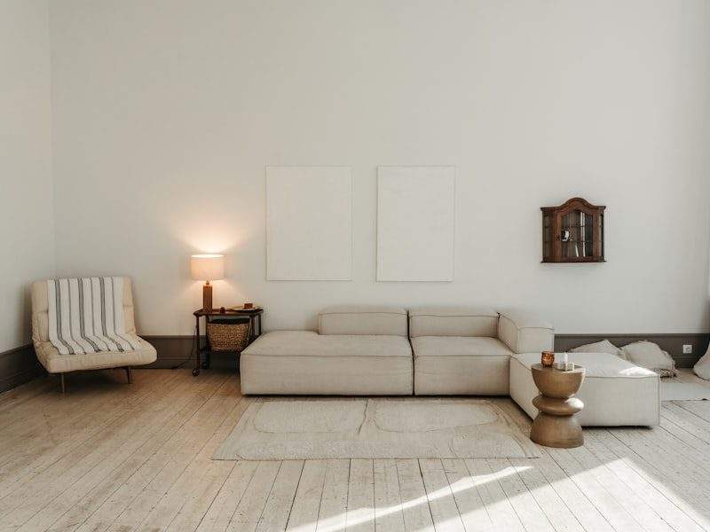 Clean room after cleanout in Newport Beach, CA